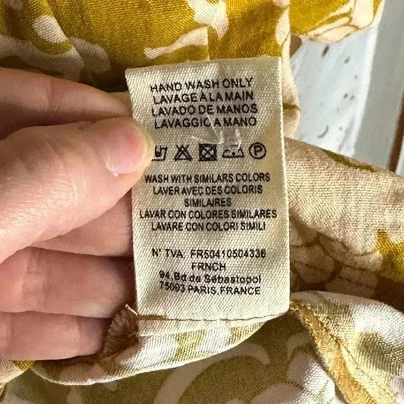 Frnch Carminda Top (Olive) Size Small - Picture 9 of 9